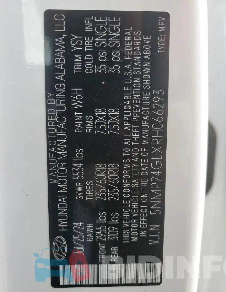 5NMP24GLXRH066293 Photo# 13