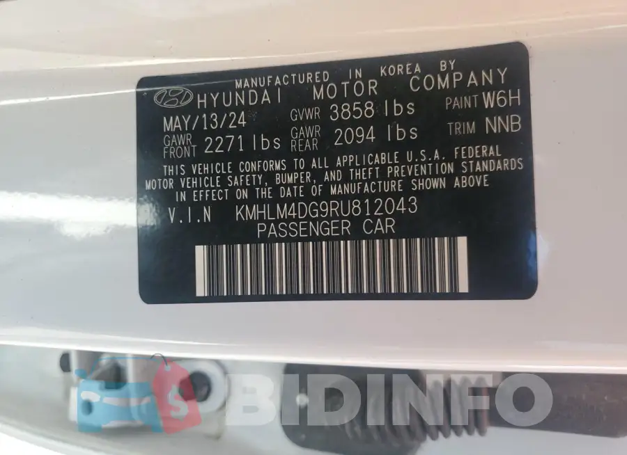 KMHLM4DG9RU812043 Photo# 12