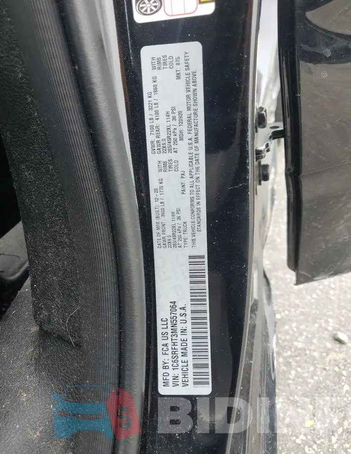 1C6SRFHT3MN557064 Photo# 12