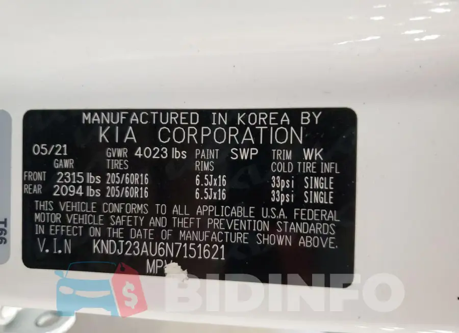 KNDJ23AU6N7151621 Photo# 13