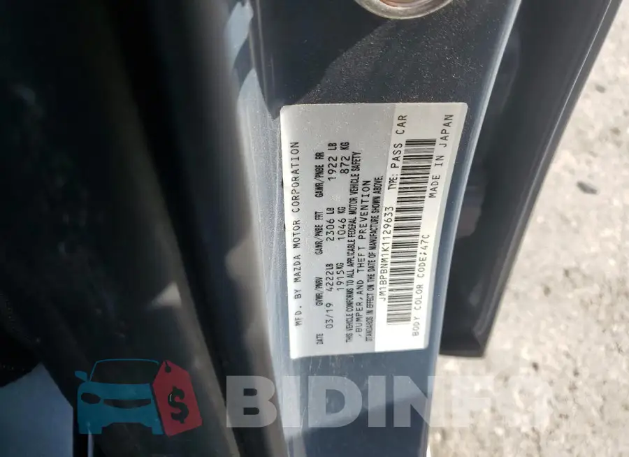 JM1BPBNM1K1129633 Photo# 12