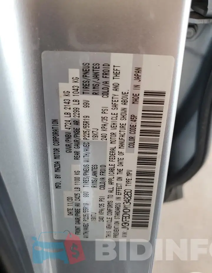 JM3KFBDM0M1348260 Photo# 13