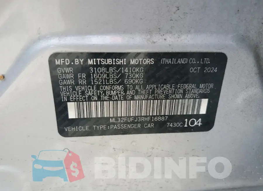 ML32FUFJ3RHF16887 Photo# 12