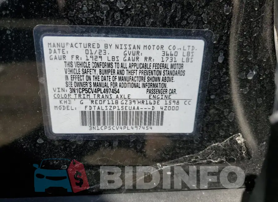 3N1CP5CV4PL497454 Photo# 14