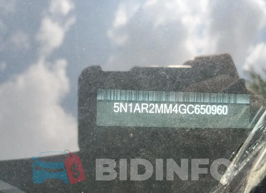 5N1AR2MM4GC650960 Photo# 14
