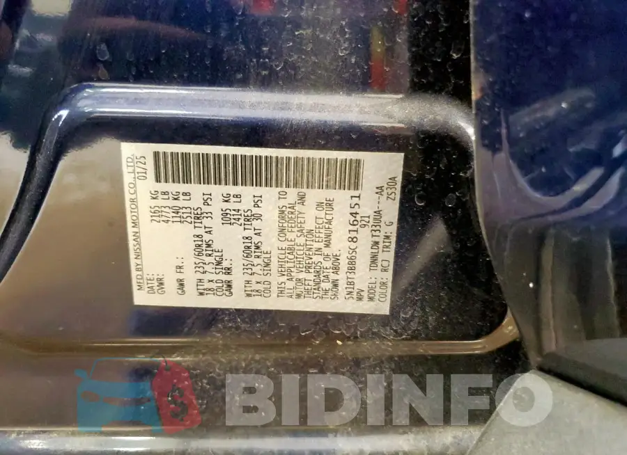 5N1BT3BB6SC816451 Photo# 14