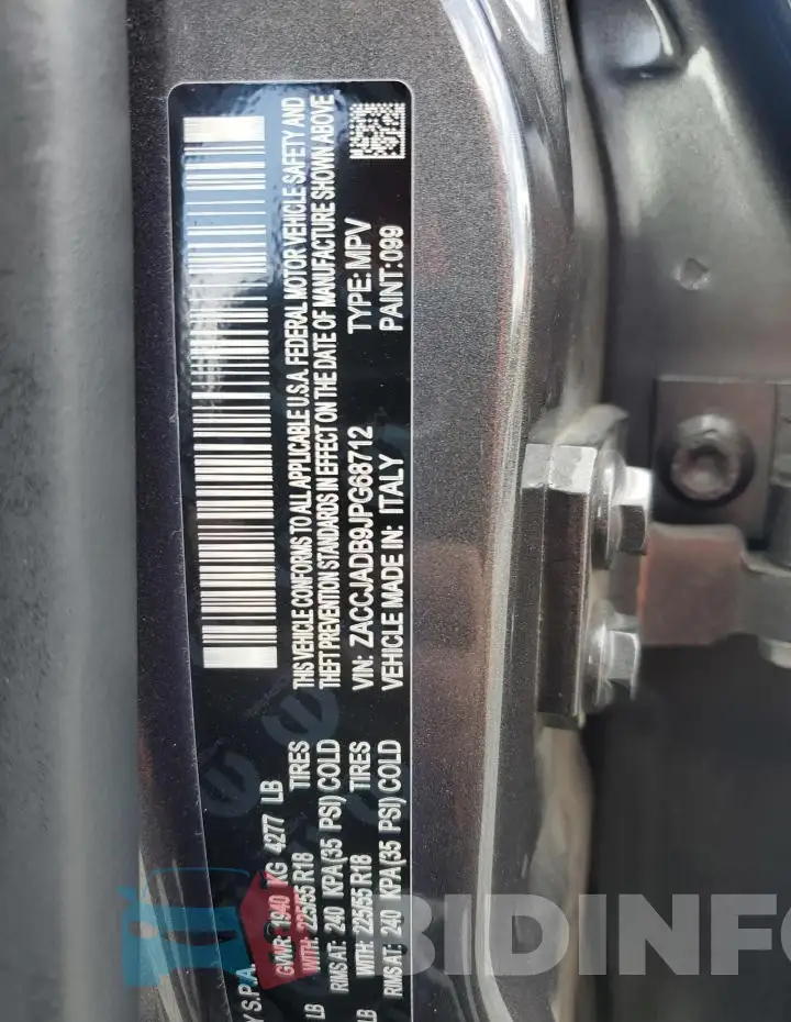ZACCJADB9JPG68712 Photo# 13
