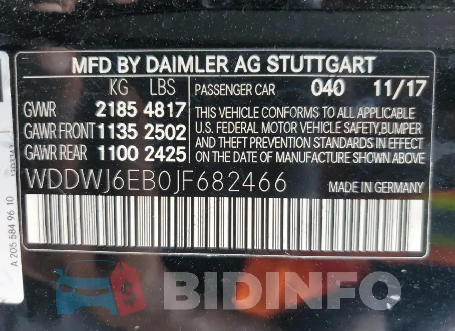 WDDWJ6EB0JF682466 Photo# 12