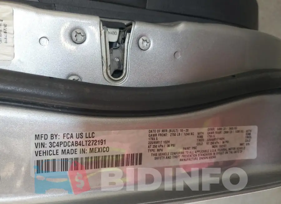 3C4PDCAB4LT272191 Photo# 13