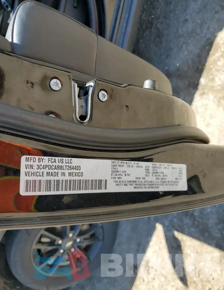 3C4PDCAB8LT264403 Photo# 12