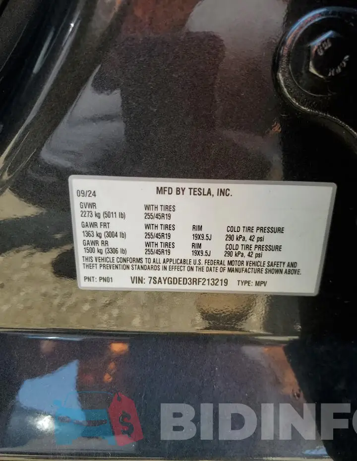 7SAYGDED3RF213219 Photo# 12