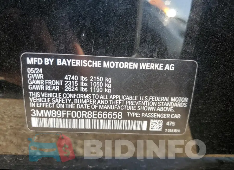 3MW89FF00R8E66658 Photo# 12