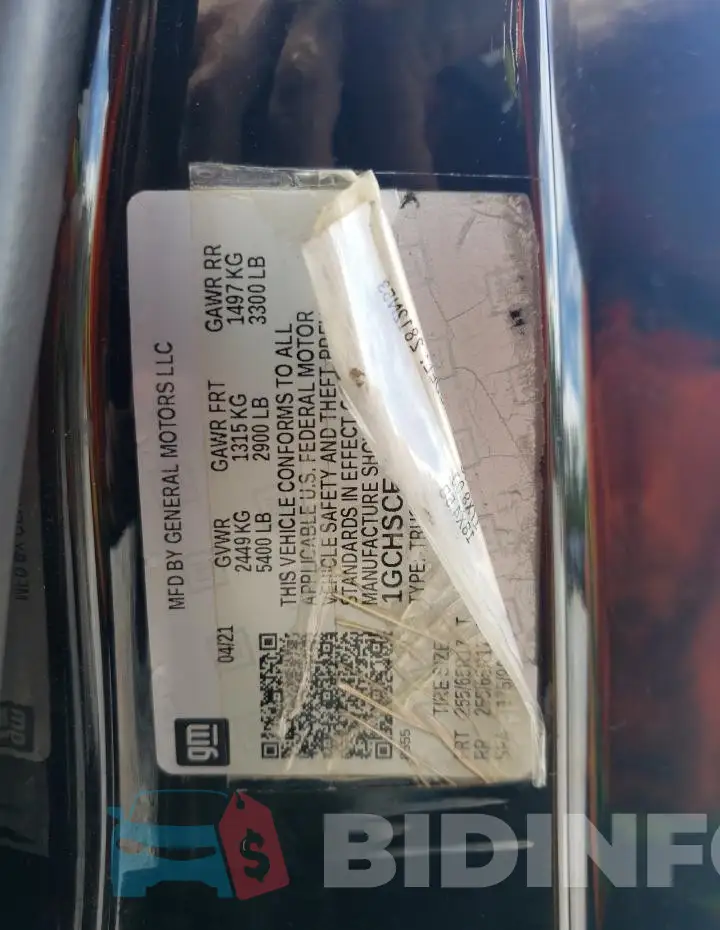 1GCHSCEA2M1268418 Photo# 12
