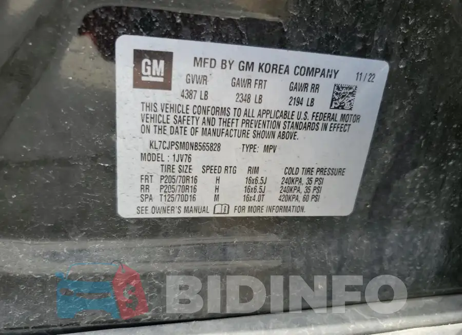 KL7CJPSM0NB565828 Photo# 13
