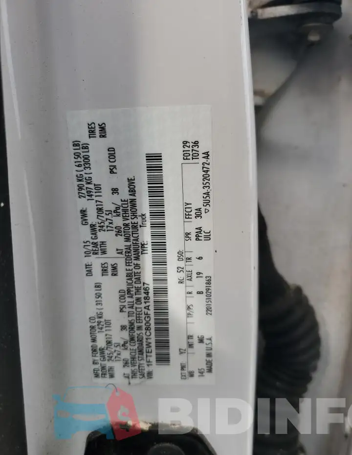 1FTEW1C80GFA18467 Photo# 12