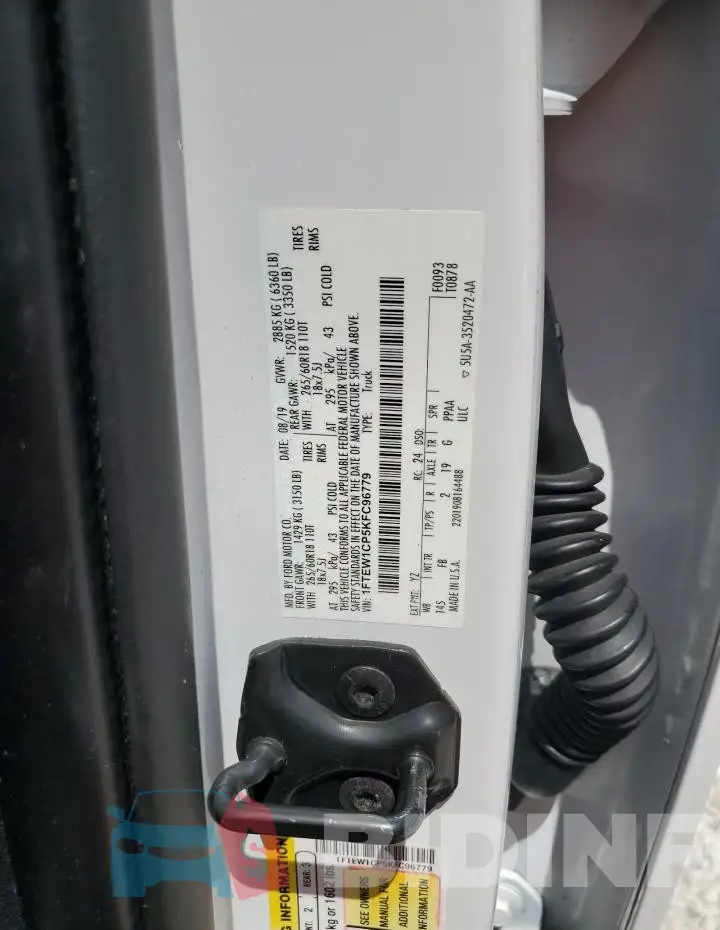 1FTEW1CP5KFC96779 Photo# 12