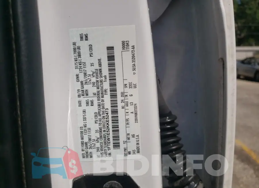 1FTEW1E52KKE52473 Photo# 12