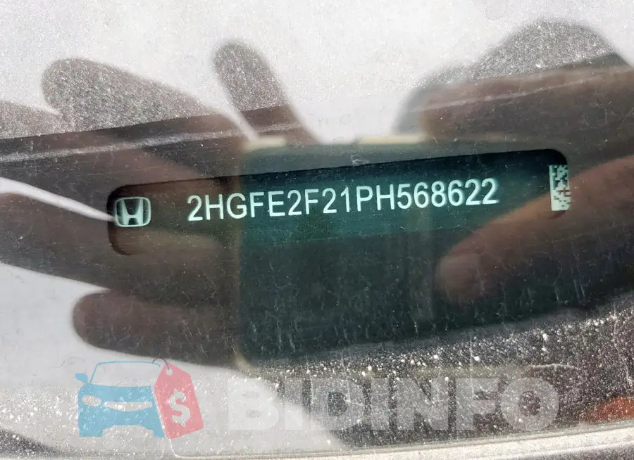 2HGFE2F21PH568622 Photo# 13