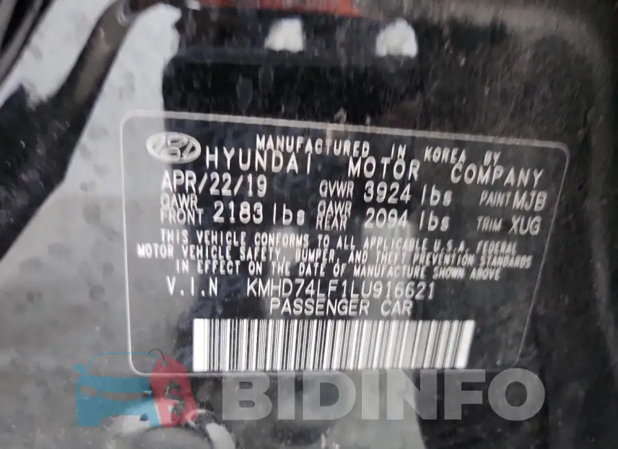 KMHD74LF1LU916621 Photo# 12