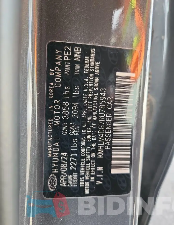 KMHLM4DG7RU785943 Photo# 12