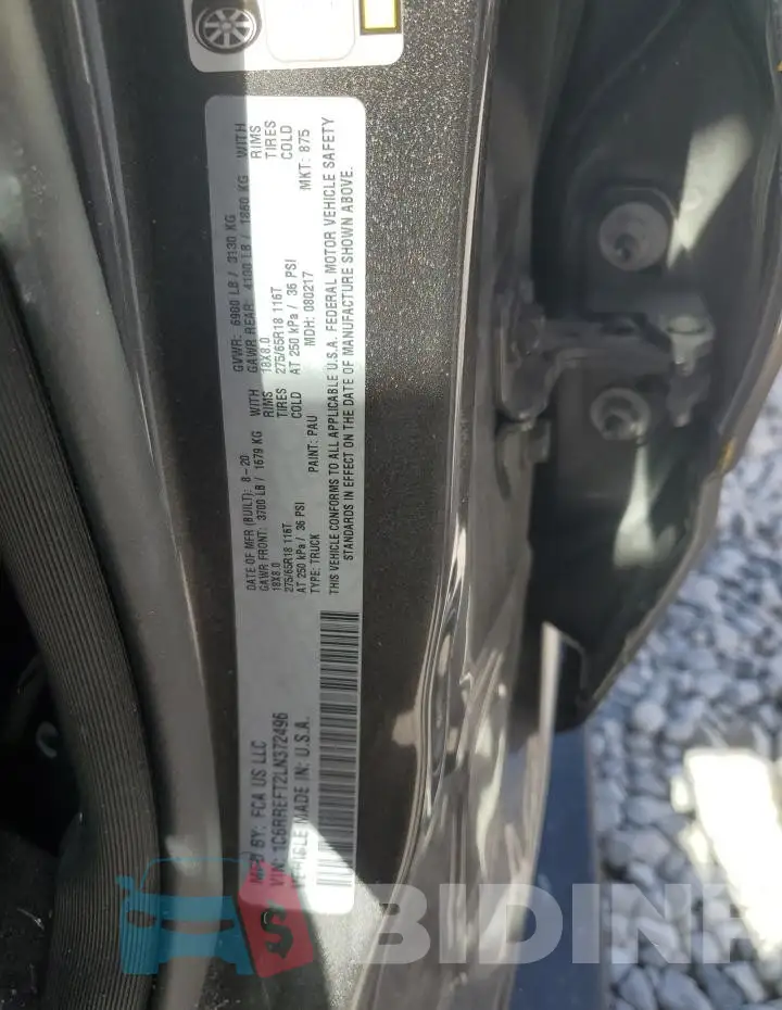 1C6RREFT2LN372496 Photo# 12