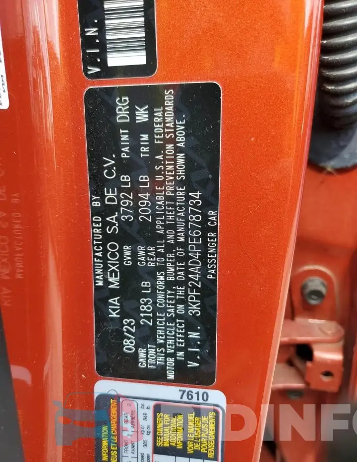 3KPF24AD4PE678734 Photo# 12