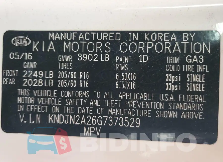 KNDJN2A26G7373529 Photo# 13