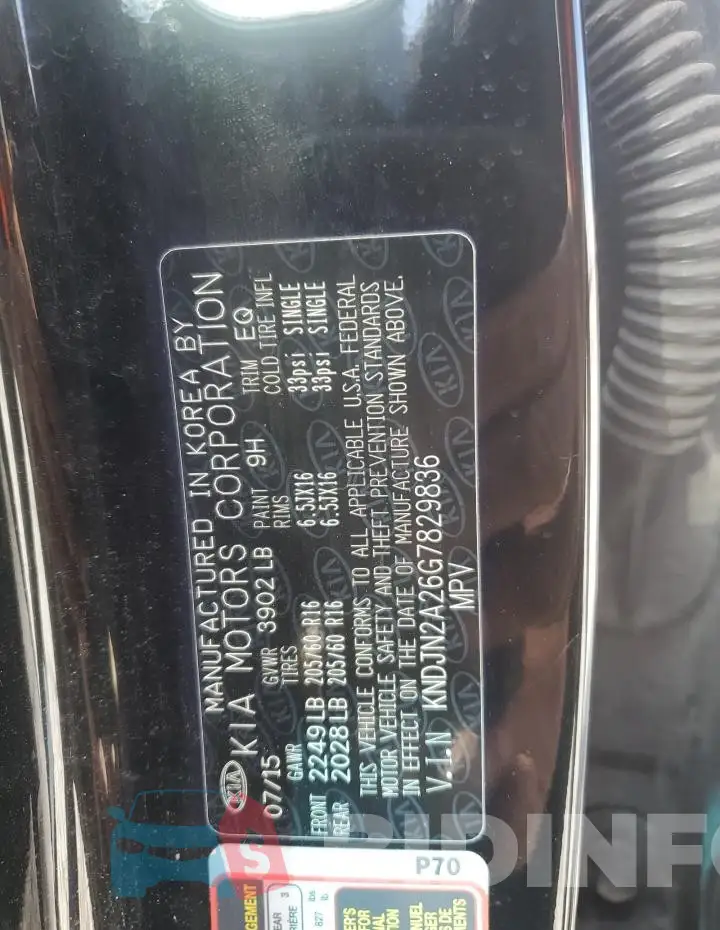 KNDJN2A26G7829836 Photo# 12