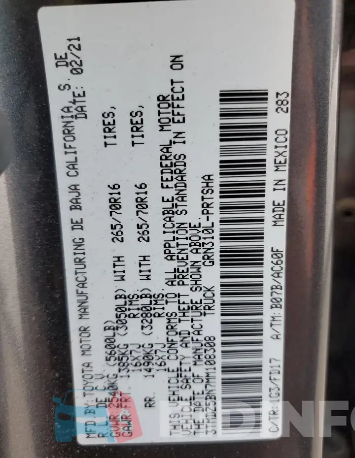 3TMDZ5BN7MM108308 Photo# 12