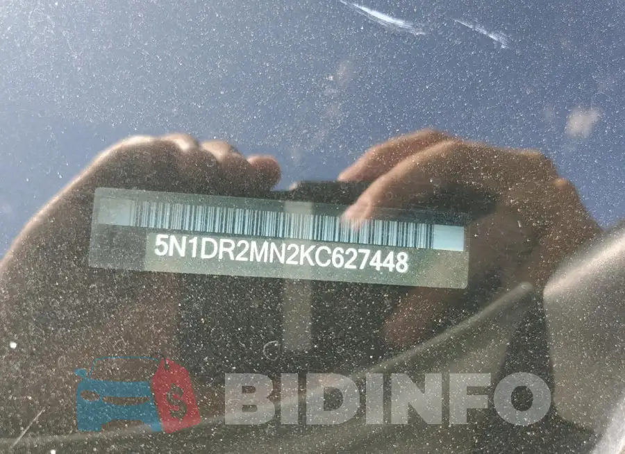 5N1DR2MN2KC627448 Photo# 14