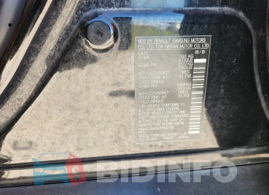 KNMAT2MV6LP506781 Photo# 13