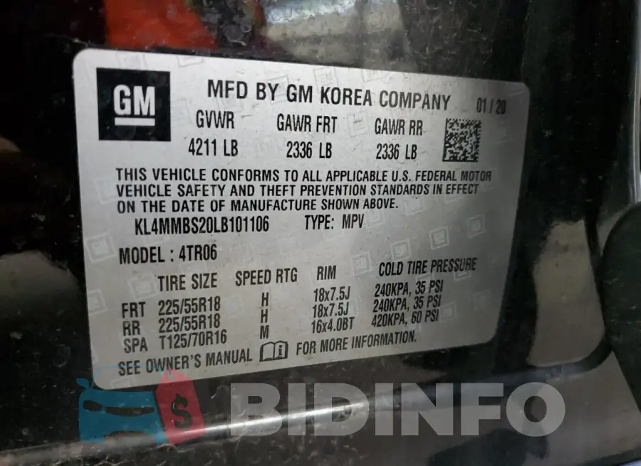 KL4MMBS20LB101106 Photo# 13