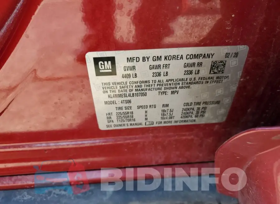 KL4MMESL4LB107050 Photo# 14