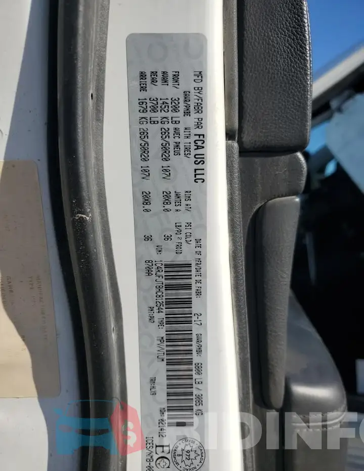 1C4RJFJT8HC812544 Photo# 13