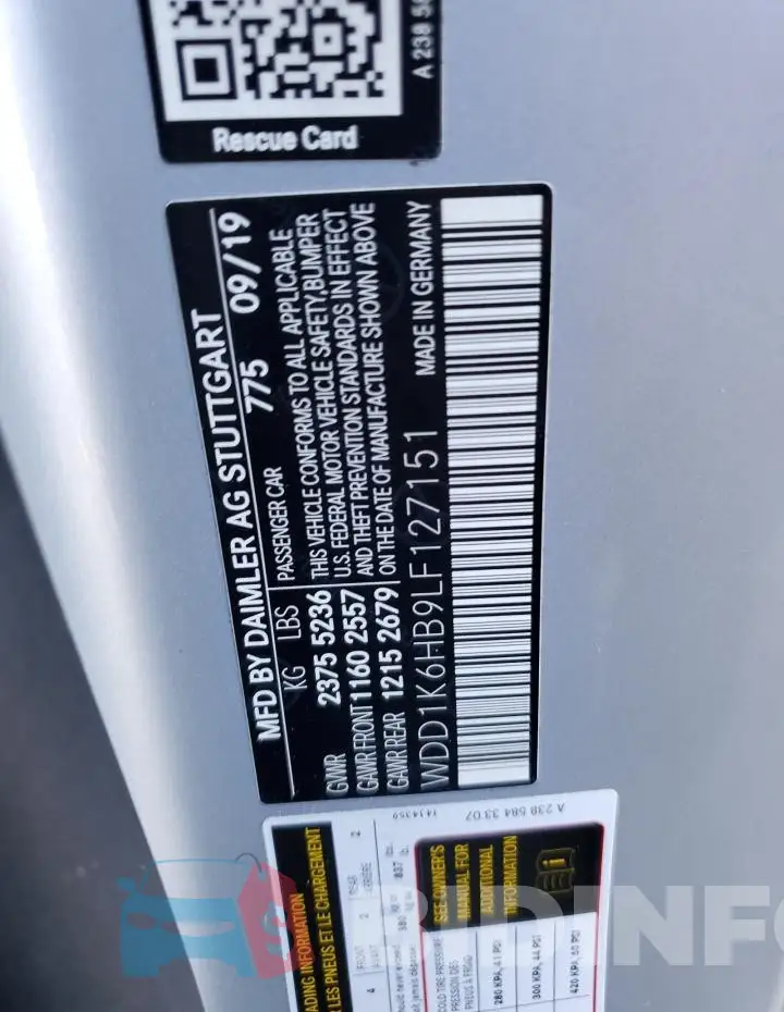 WDD1K6HB9LF127151 Photo# 12