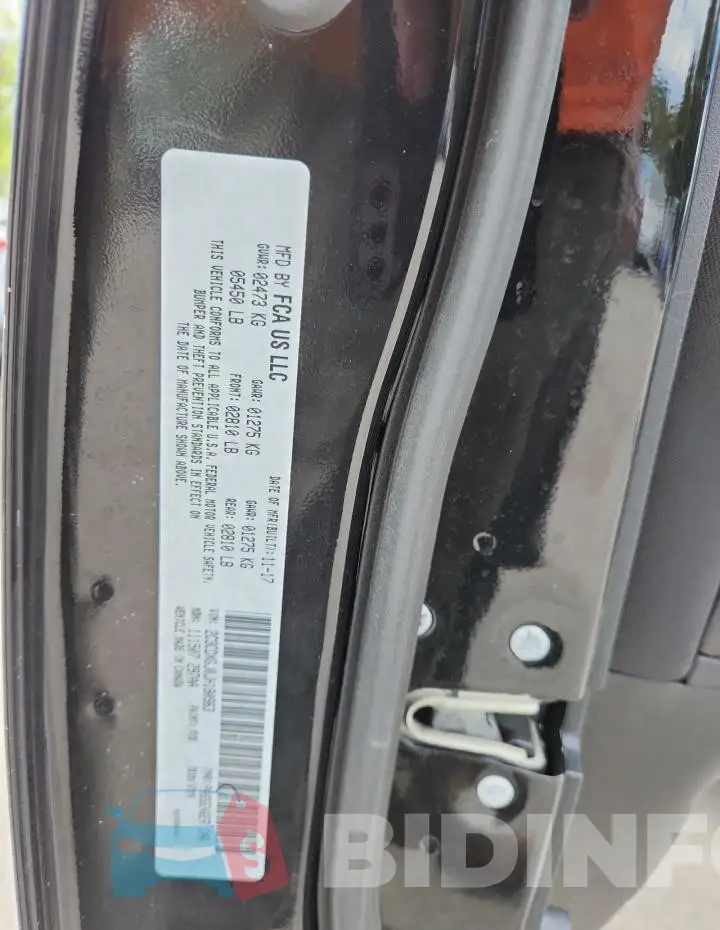 2C3CDXGJ0JH180963 Photo# 12