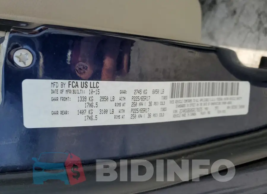 2C4RDGBG0GR178375 Photo# 13
