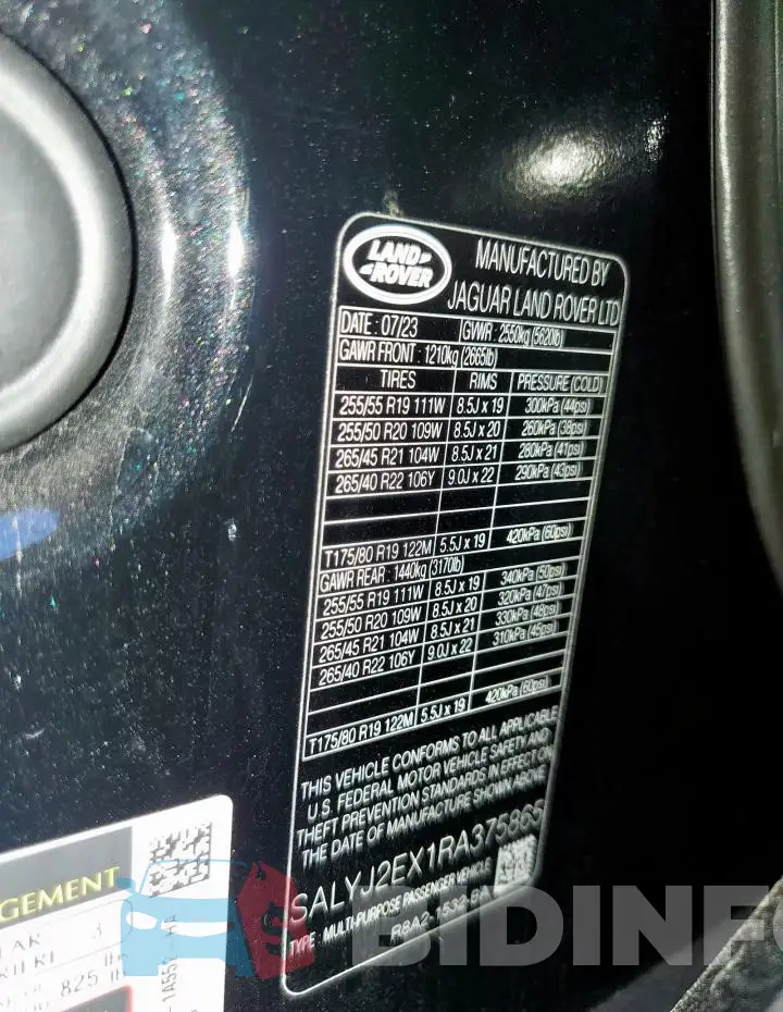 SALYJ2EX1RA375865 Photo# 12