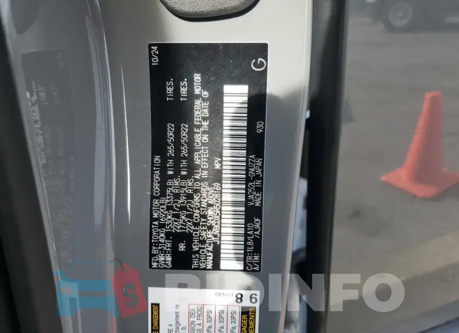 JTJVBCDX5R5028169 Photo# 13