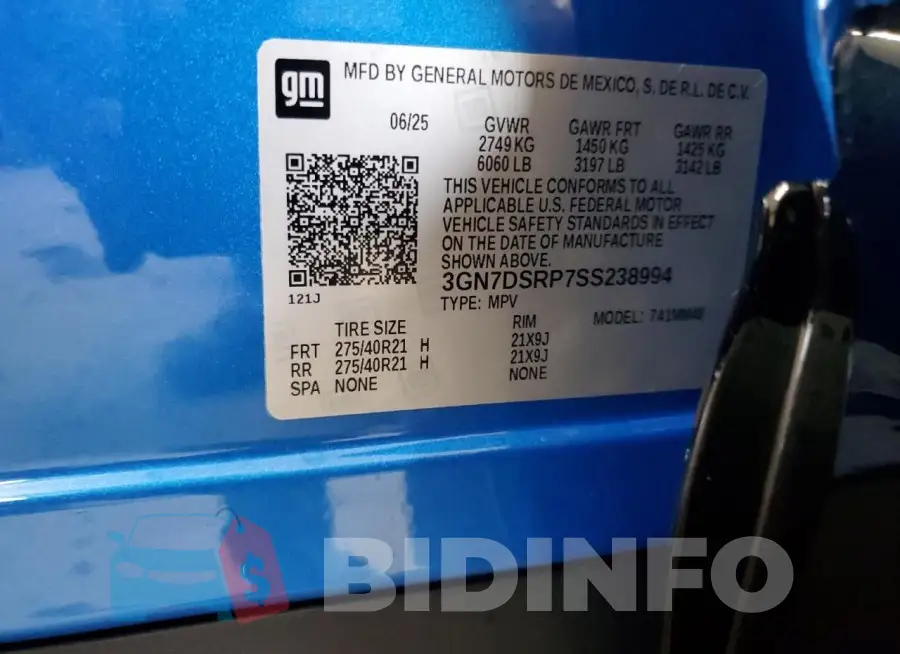 3GN7DSRP7SS238994 Photo# 13
