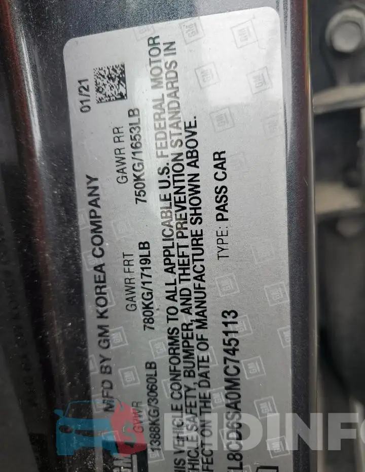 KL8CD6SA0MC745113 Photo# 12