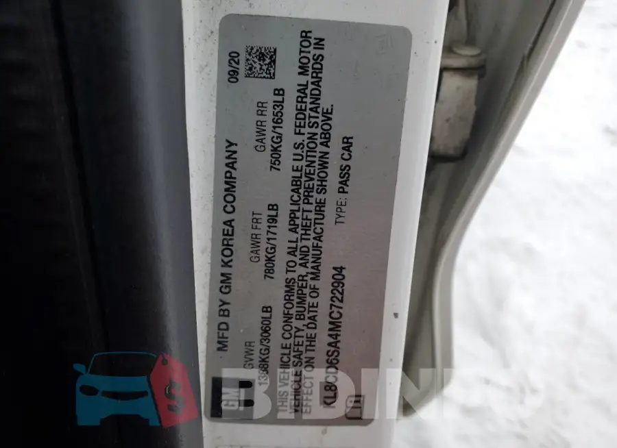 KL8CD6SA4MC722904 Photo# 12