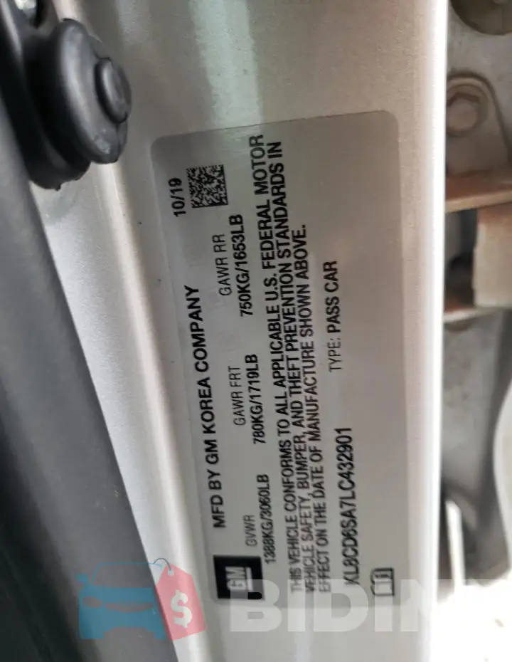 KL8CD6SA7LC432901 Photo# 14