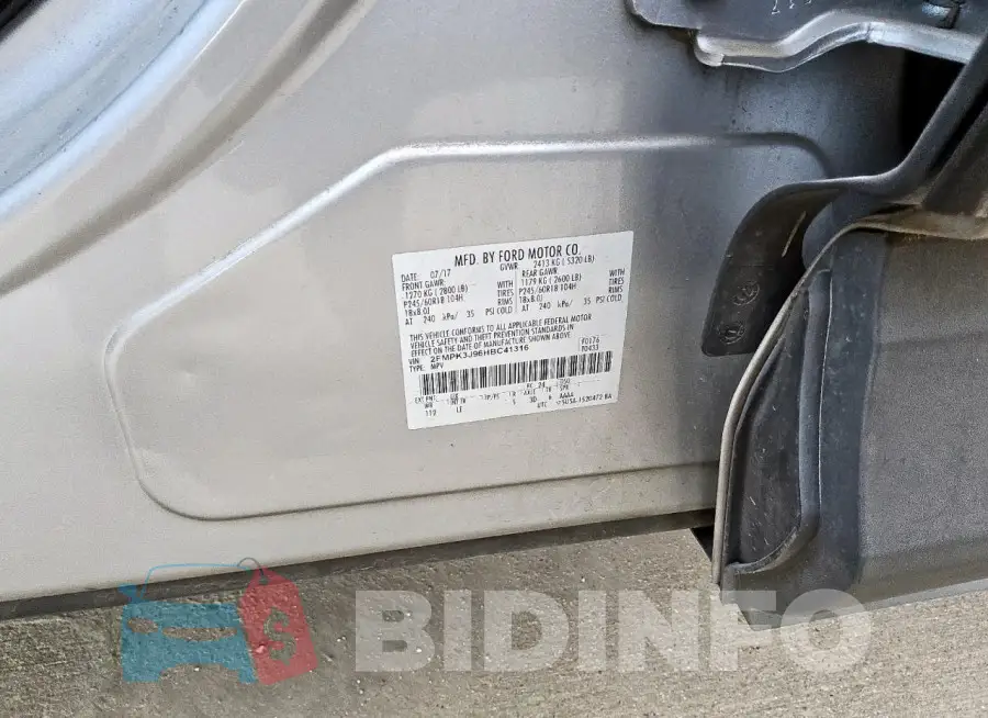 2FMPK3J96HBC41316 Photo# 14