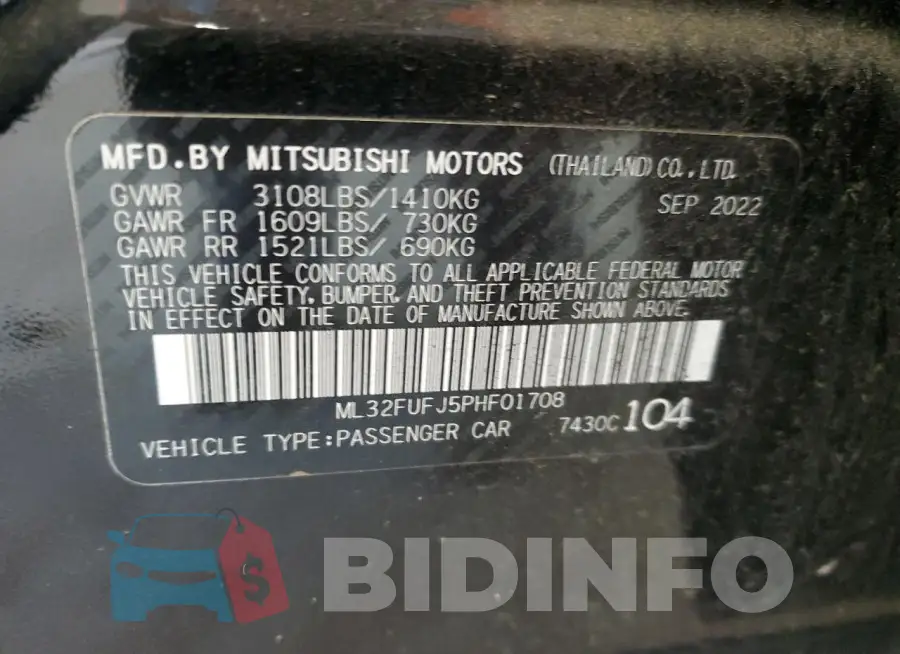 ML32FUFJ5PHF01708 Photo# 12