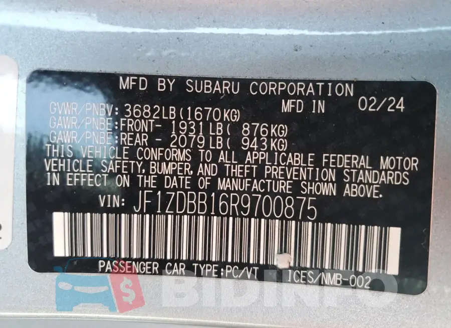 JF1ZDBB16R9700875 Photo# 13