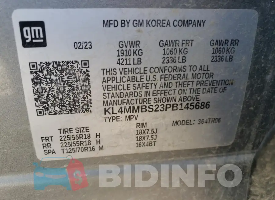 KL4MMBS23PB145686 Photo# 13