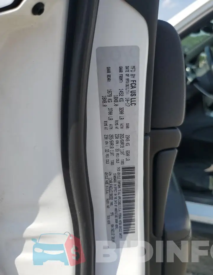 1C4RJFAG3JC190332 Photo# 13