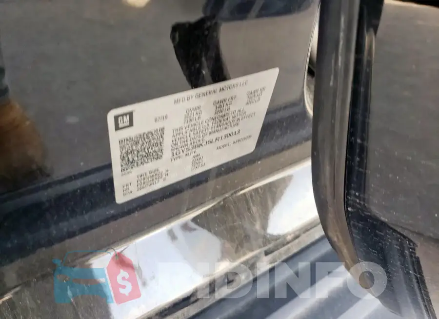 1GYS3BKJ5LR130013 Photo# 14