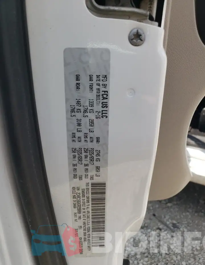 2C4RC1BG0GR298080 Photo# 13